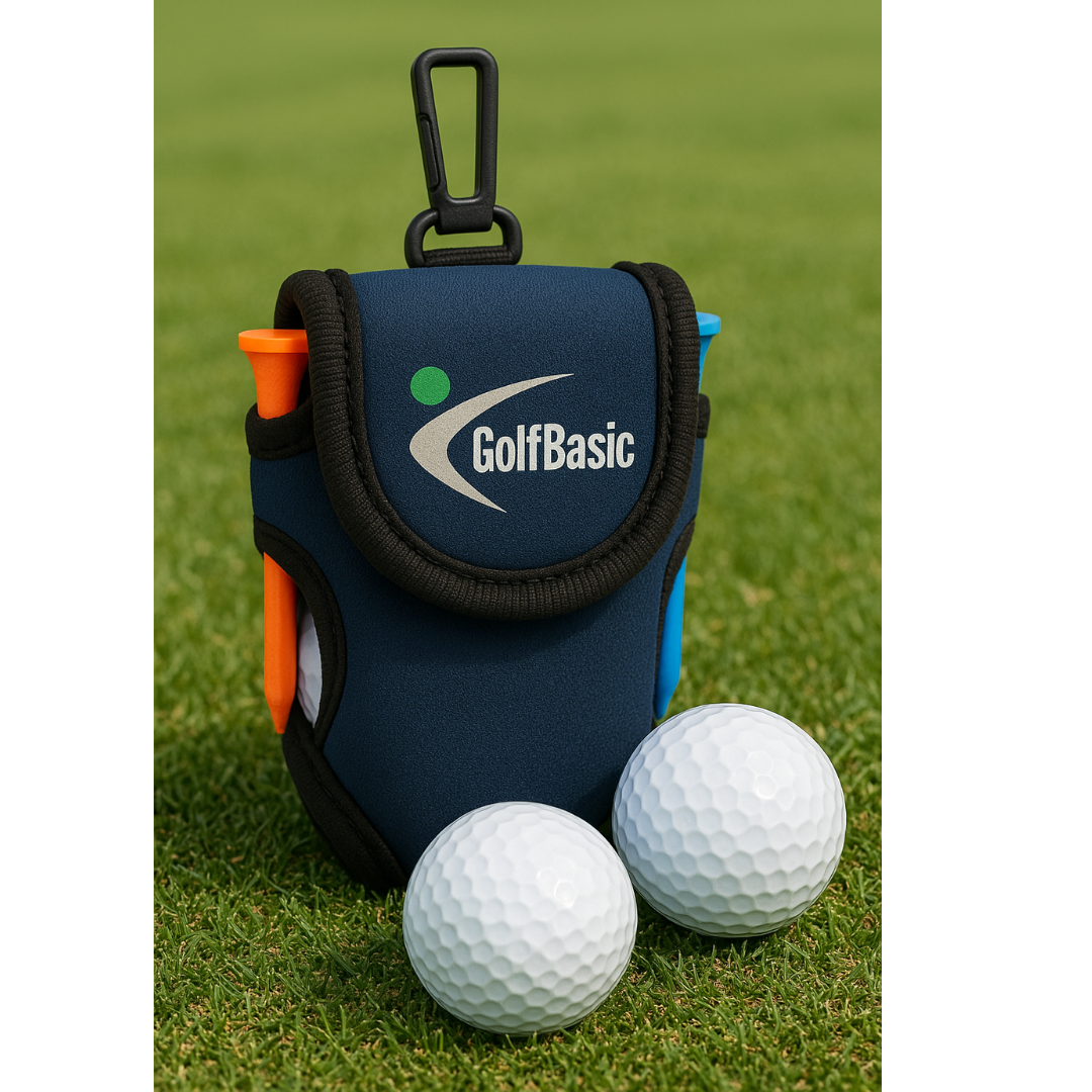 GolfBasic Neoprene Ball Pouch