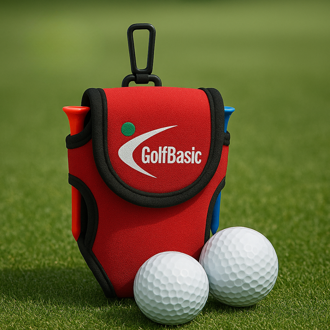 GolfBasic Neoprene Ball Pouch