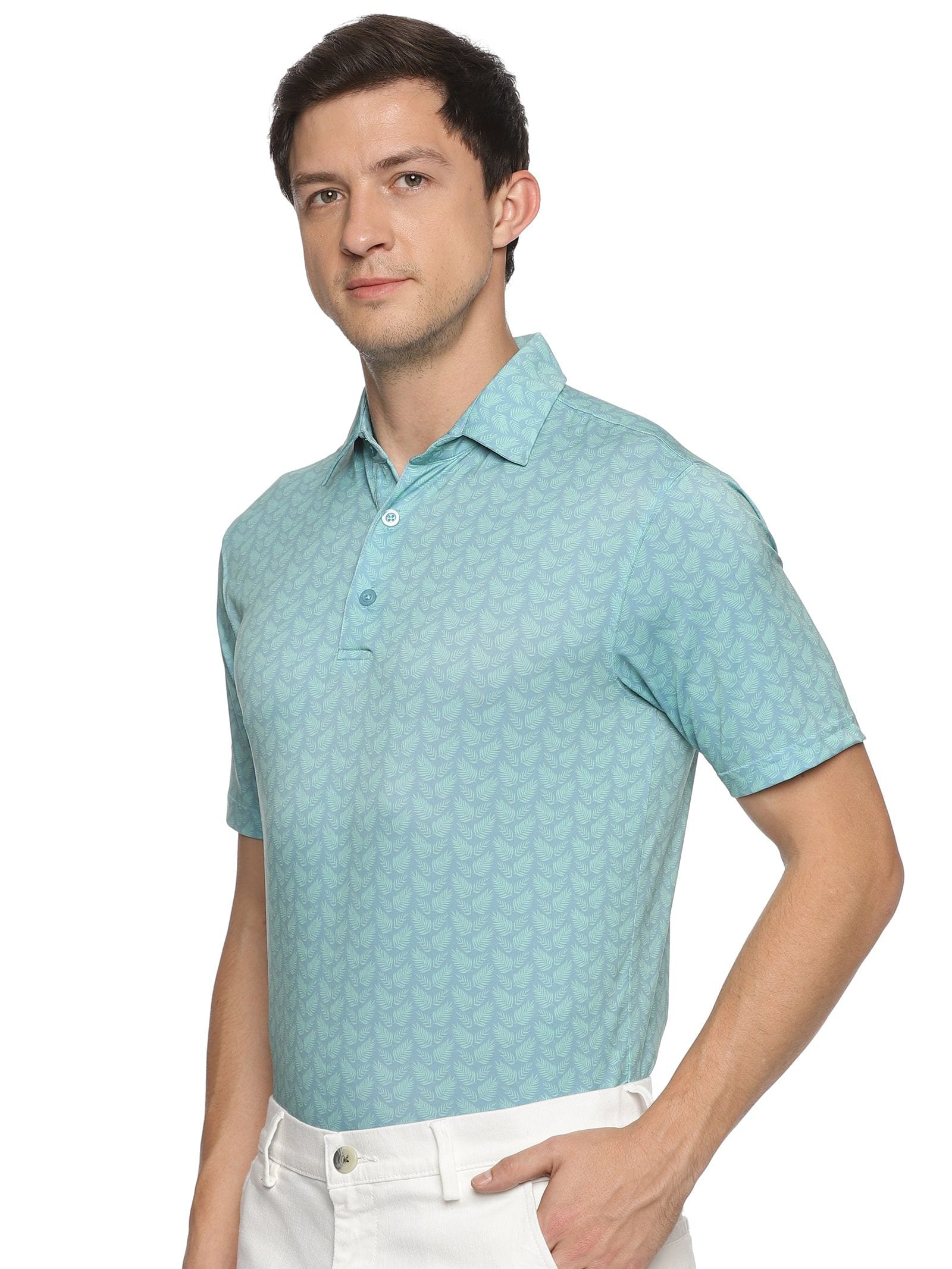 Styzen Foliage Men's Golf Polo T-shirt