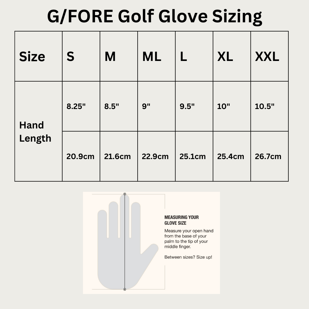 G/FORE Men's Essential Camo Patch Golf Glove -LT Hand