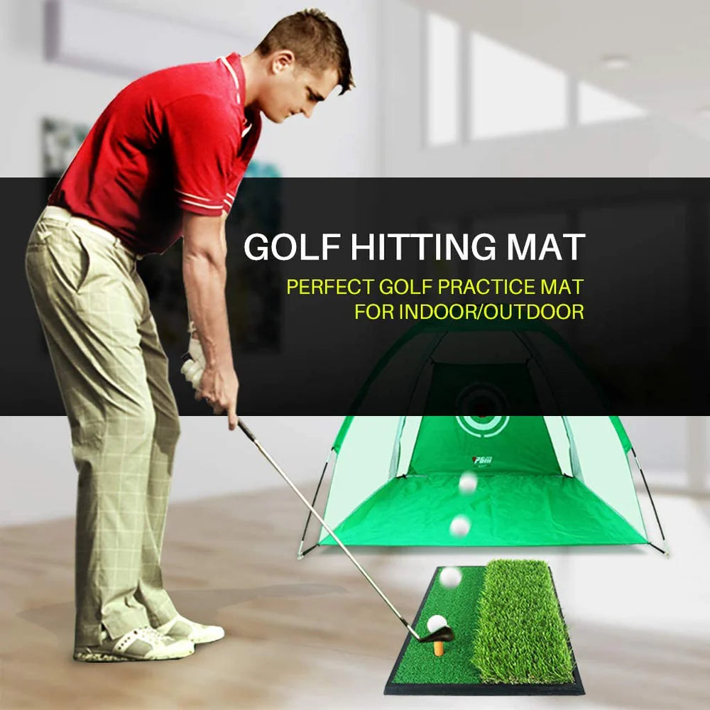 GolfBasic Dual Turf Golf Practice Mat