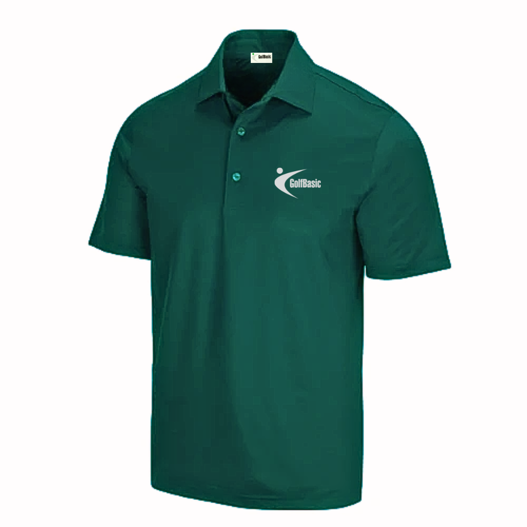 GolfBasic Men's Classic Performance Polo T-shirt