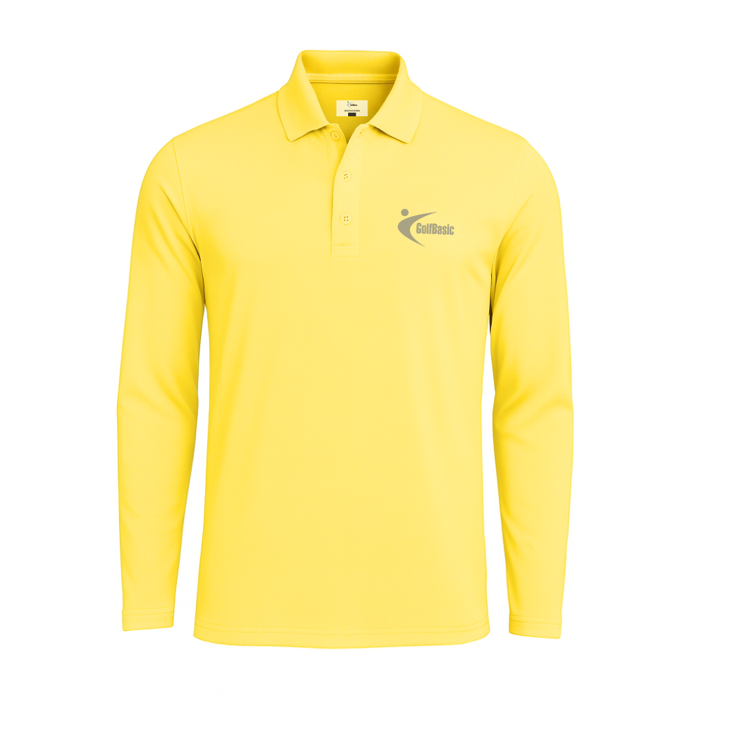 GolfBasic Men's Long Sleeves Polo T Shirt (Indian Size)