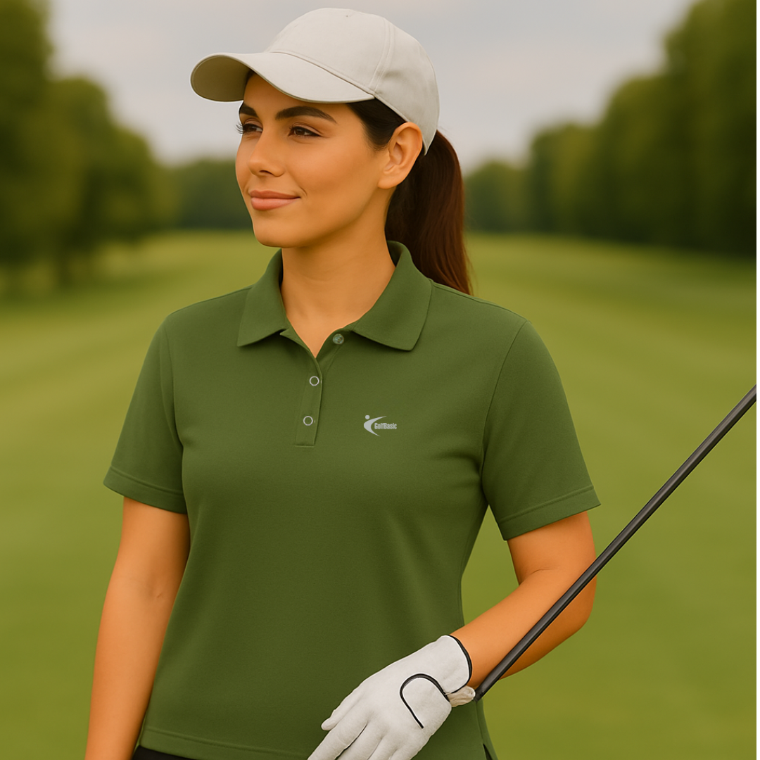 GolfBasic Women's Classic Performance Polo T-shirt