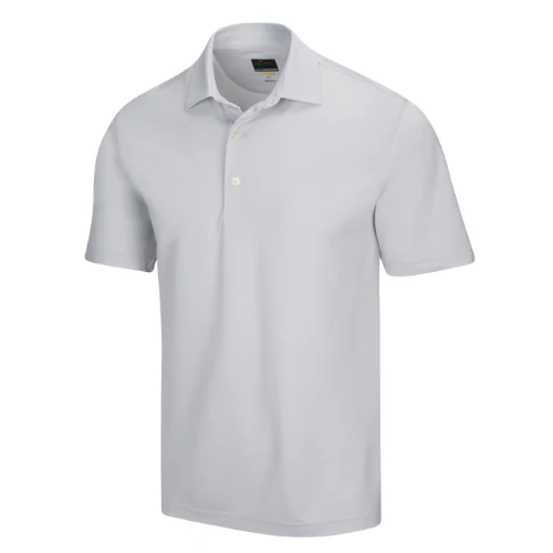 Greg Norman Mens Performance Solid Polo T-Shirt