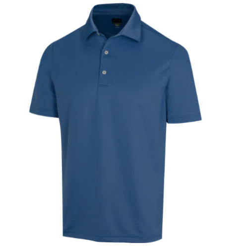 Greg Norman Mens Performance Solid Polo T-Shirt