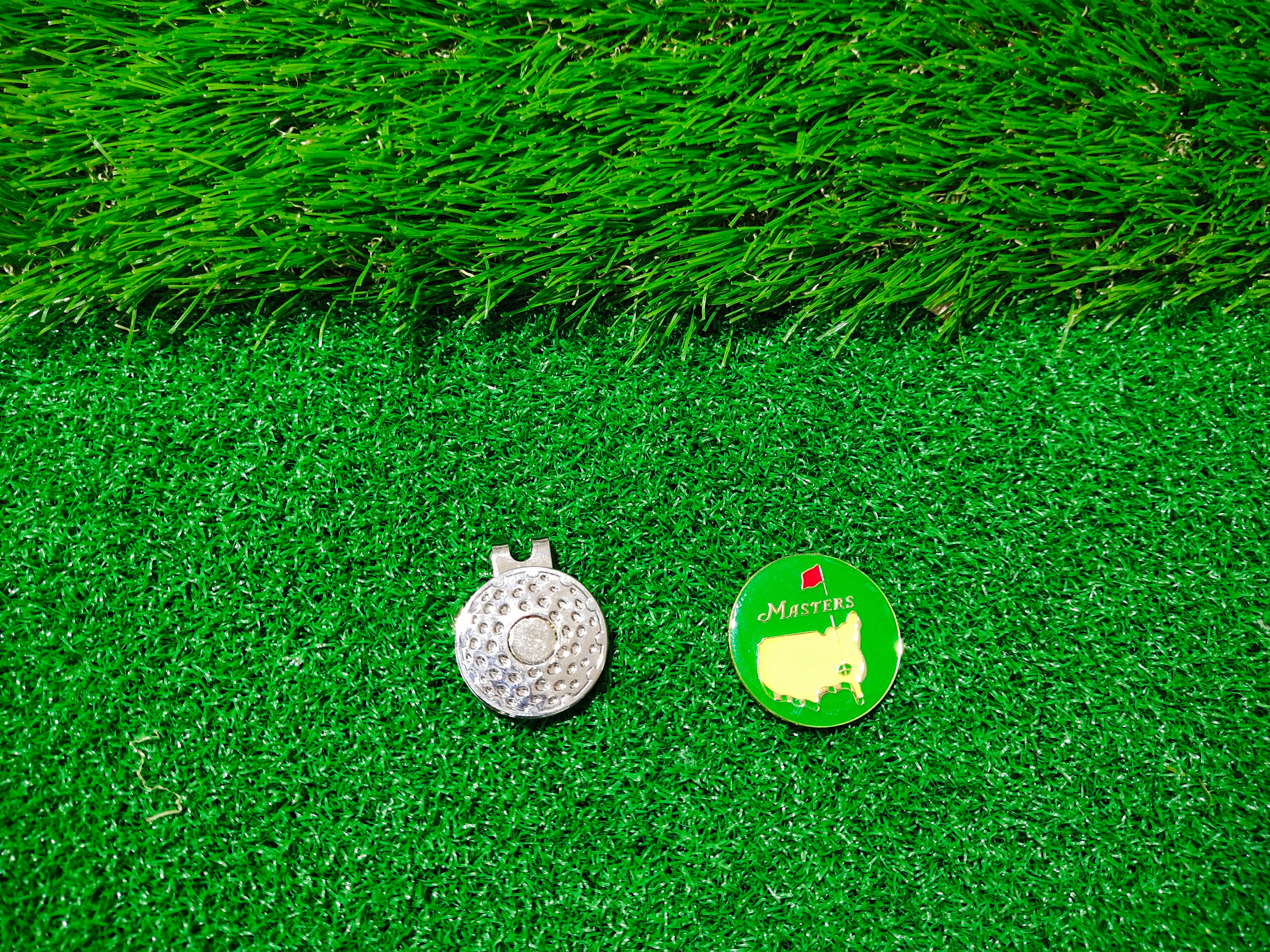 Golf Masters Ball Marker & Hat Clip
