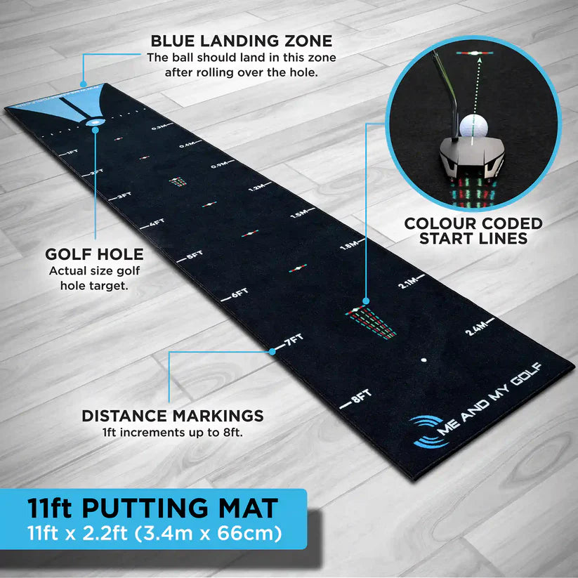 Me and My Golf Breaking Ball Putting Mat