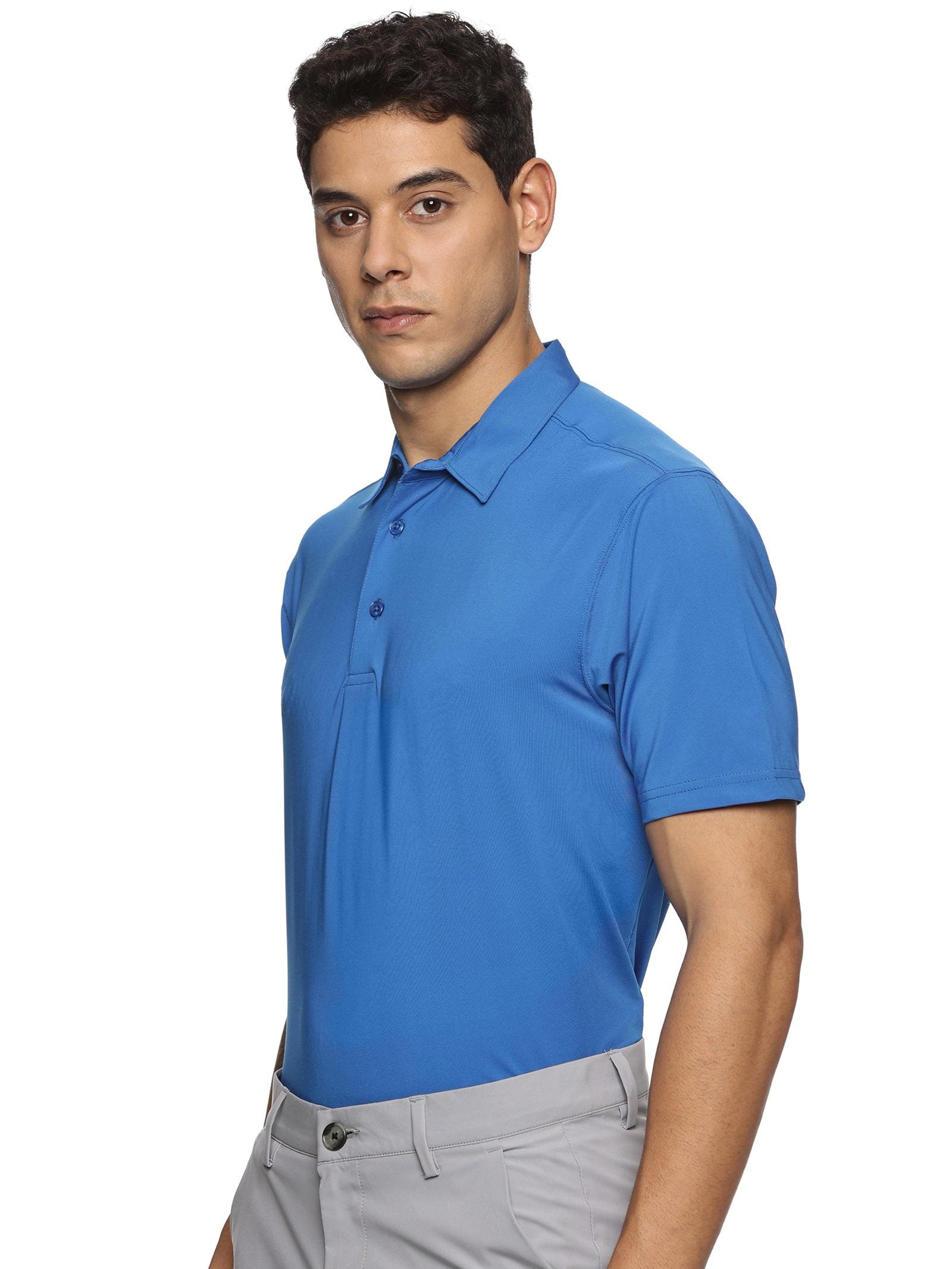 Styzen Mens Blue Golf Polo T- Shirt