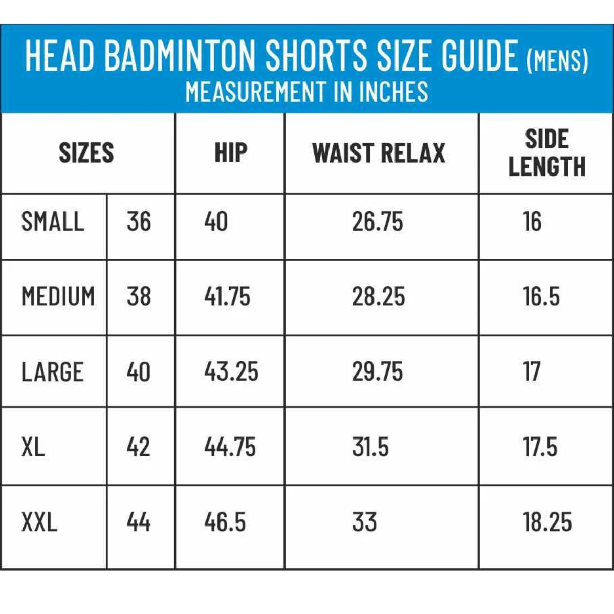 Head Badminton Shorts (Navy)