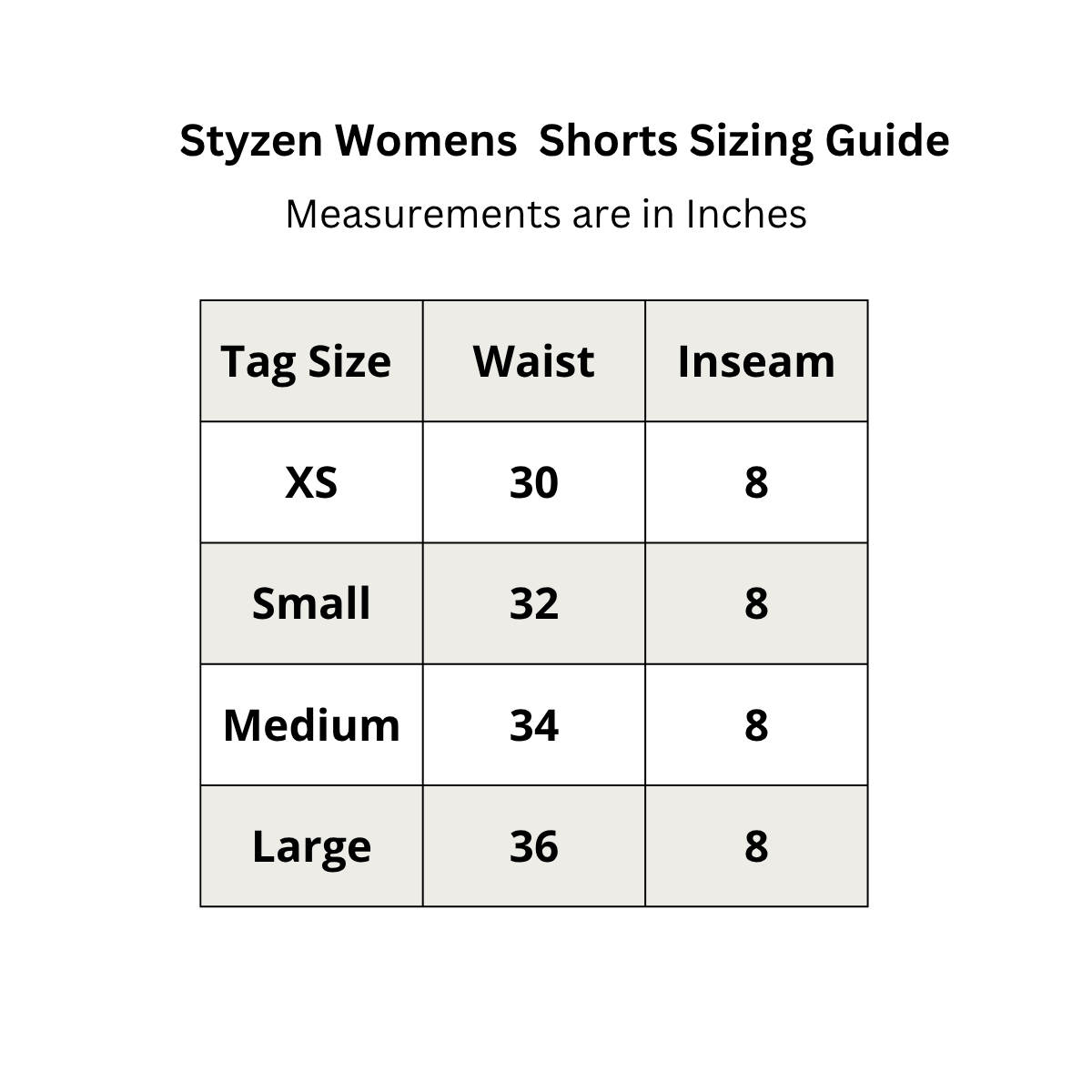 Styzen Women's Golf Shorts (Flexi Waist)