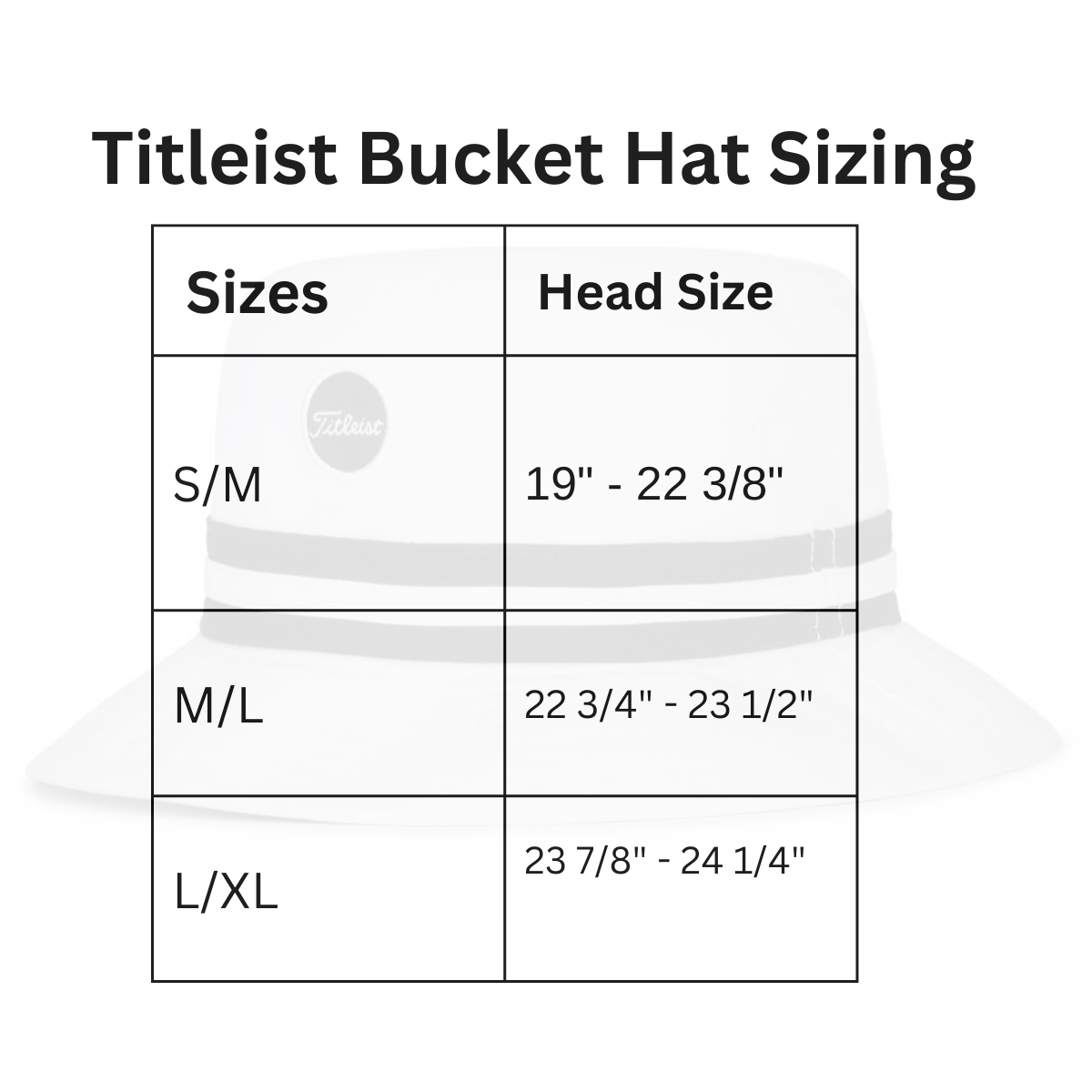Titleist Montauk Bucket Golf Hat