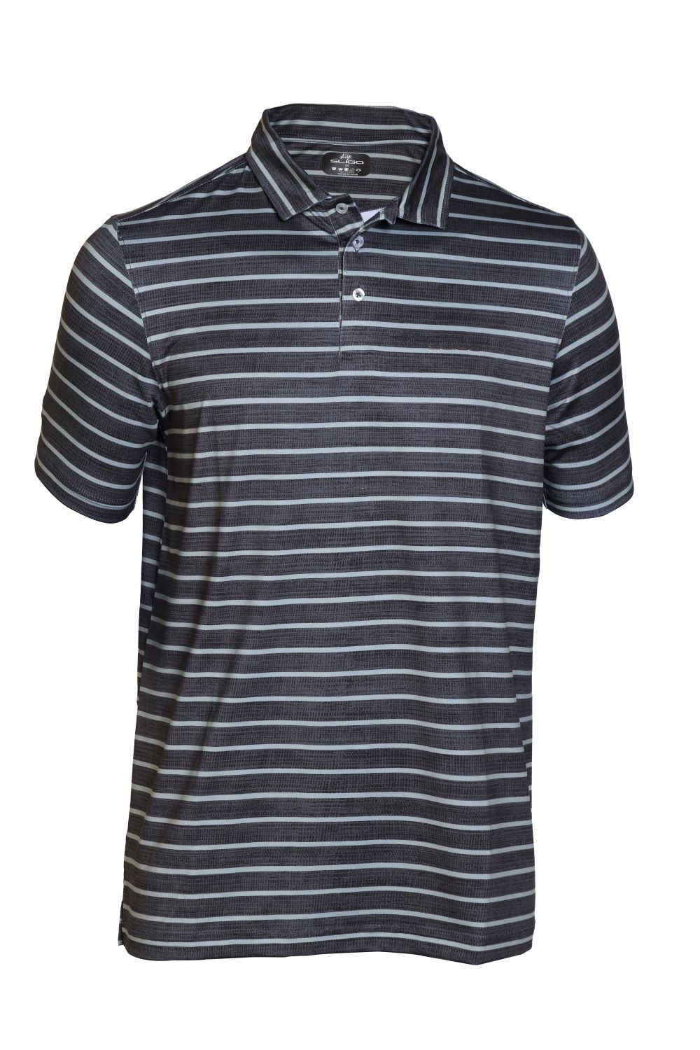 Sligo Men's Breton Stripe Polo T-shirt (Indian Size)