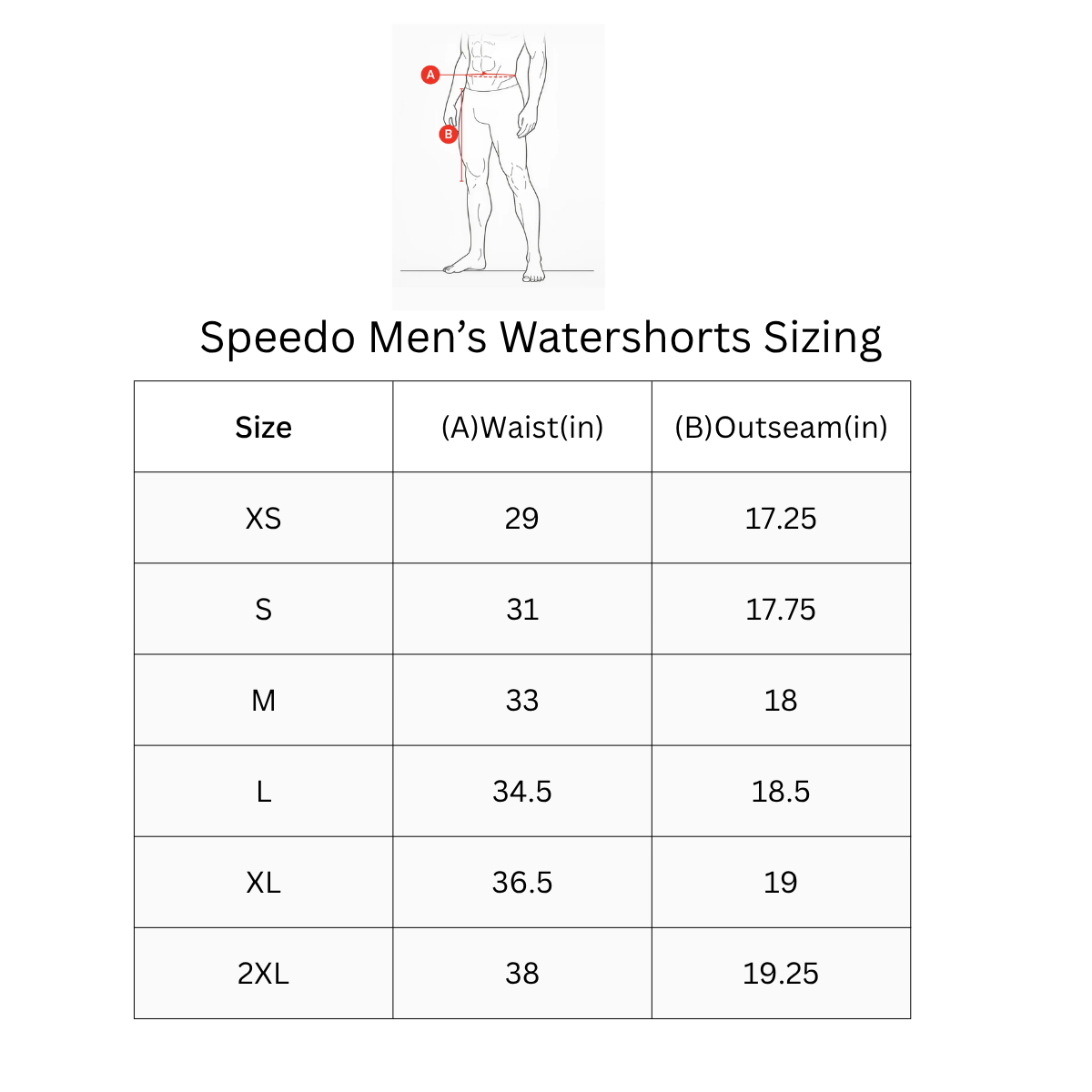 Speedo Men's Recycled Polyster Essential Redondo Allover Watershort