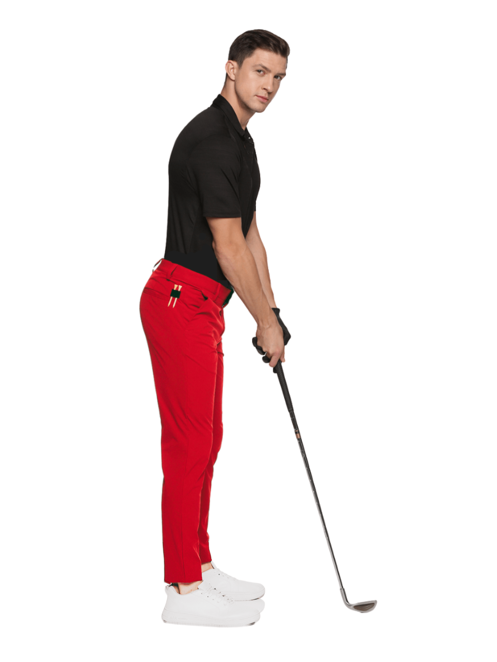 Styzen Men’s Active Golf Trousers (Flexi-Waist)