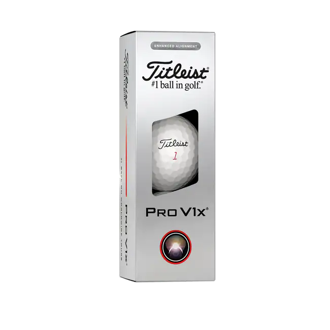 Titleist Pro V1X AIM Enhanced Alignment Golf Balls