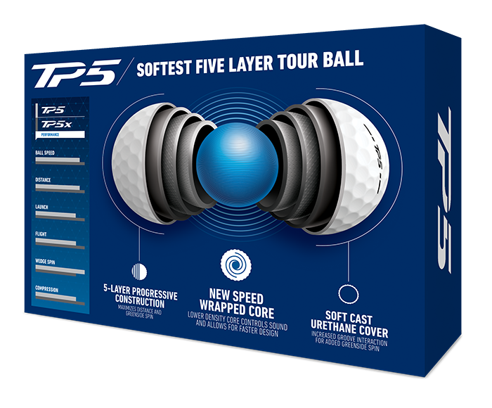 Taylormade TP5 Golf Balls (New Edition)