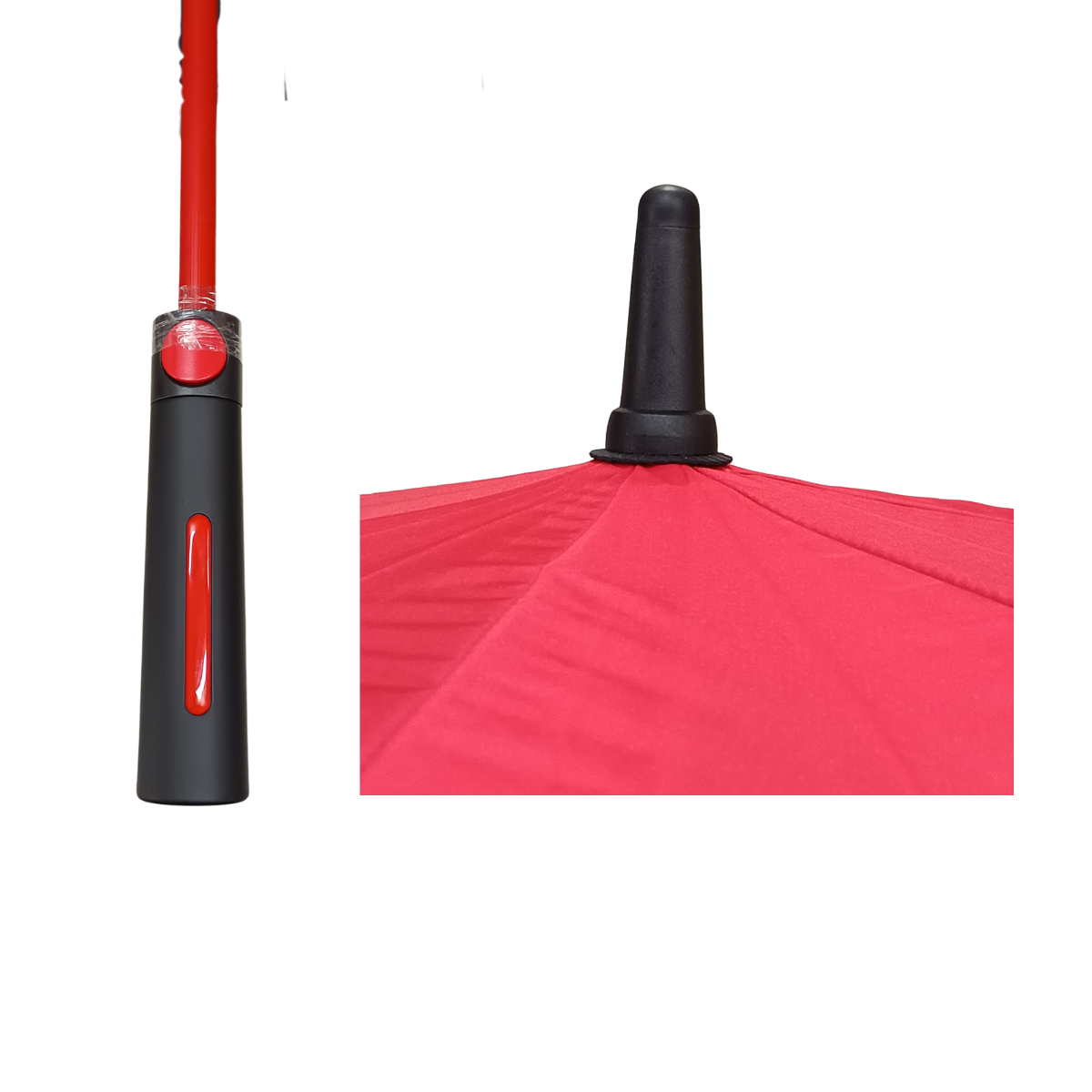 GolfBasic 60'' Lightweight Single Canopy Auto Open Golf Umbrella