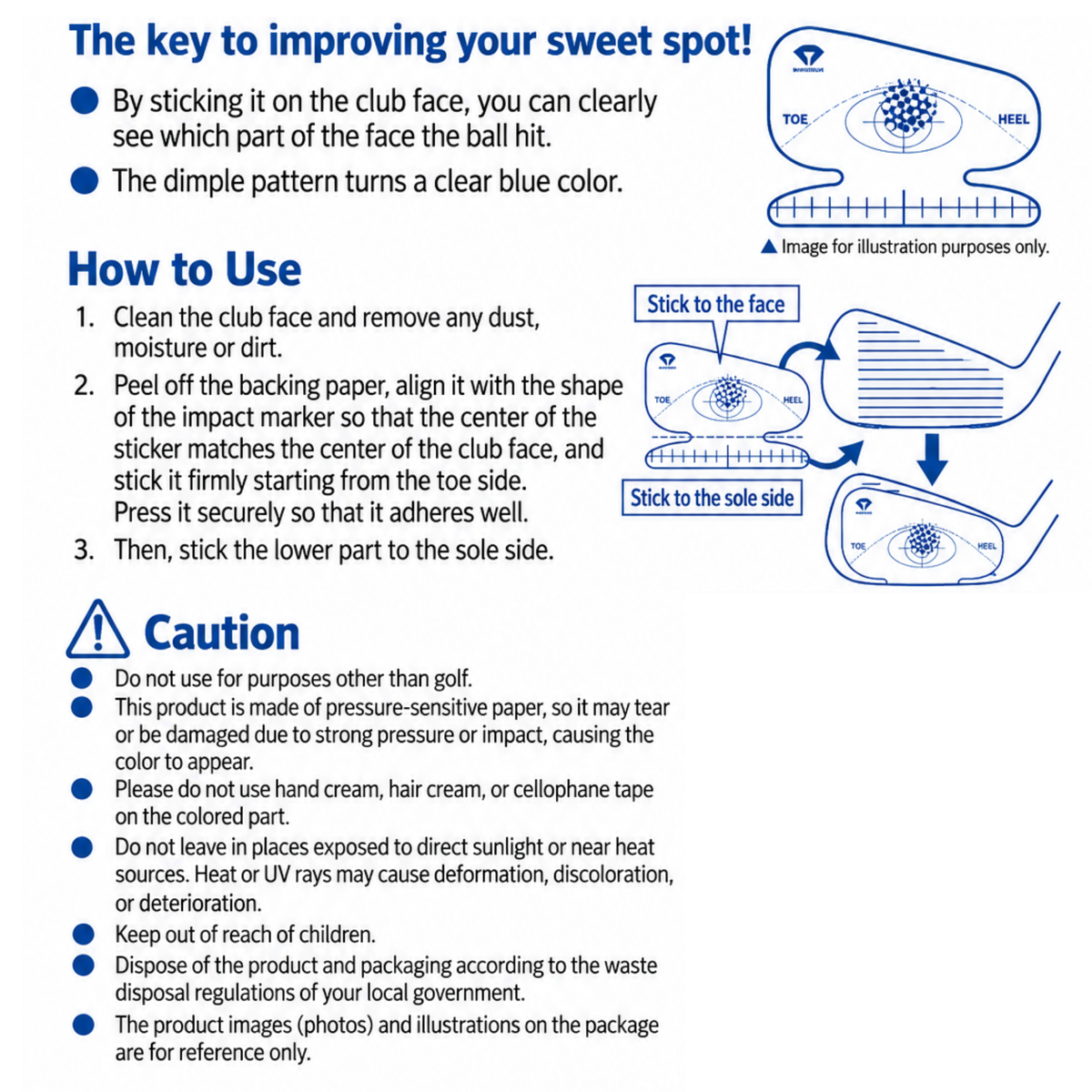 Daiya Impact Marker for Irons + Lie Angle