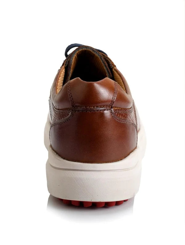 ESS Men’s Collian Lace up Spikeless Waterproof Golf Shoes