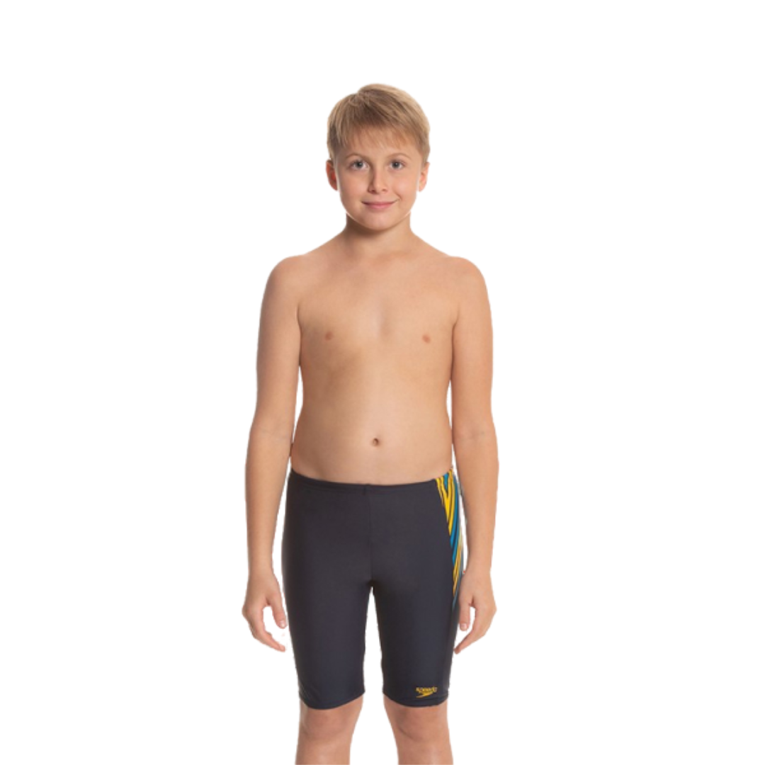 Speedo Boy's Endurance 10 Logo Panel Jammer