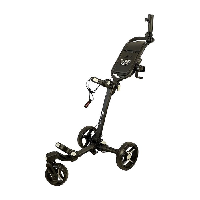 Axglo Tri-360 V2 Three Wheel Ultra Compact Golf Push Cart