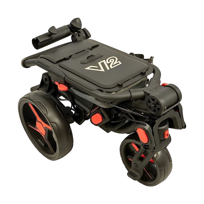 Axglo Tri-360 V2 Three Wheel Ultra Compact Golf Push Cart