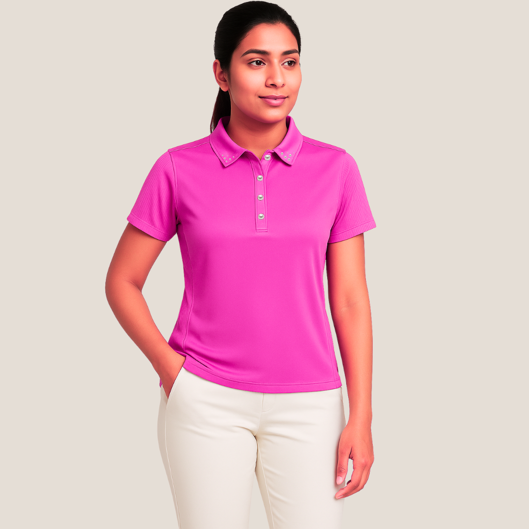 Greg Noman Women's Performance Polo Golf T-shirt