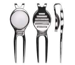 GolfBasic Divot Repair Tool with Metal & Magnetic Ball Marker