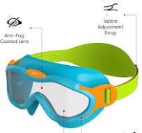 Speedo Unisex Kids Sea Squad Mask Tint-Lens Swim Goggles (Age Range - 2-6 Years)