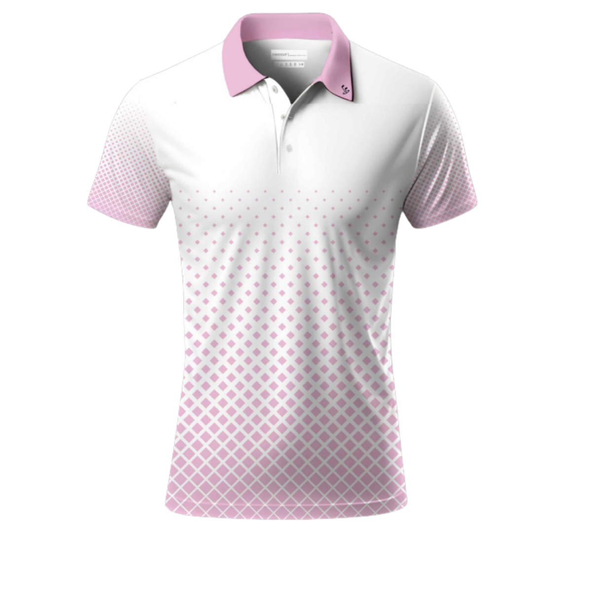 Firstcut Men's Chequer Golf Polo T-Shirt (Indian Size)