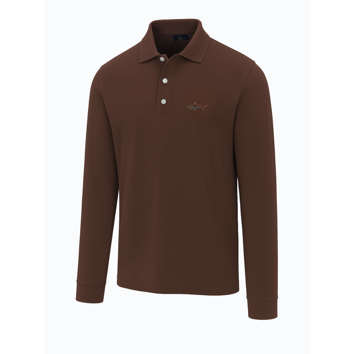 Greg Norman Long Sleeve Polo T-Shirt (US Size)