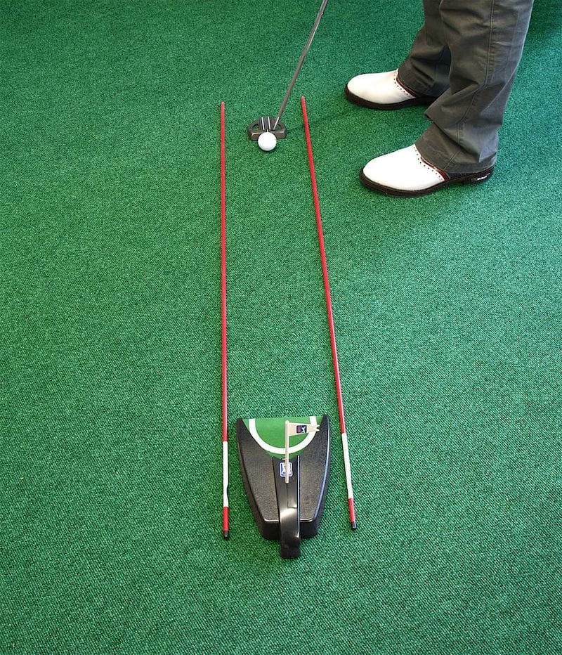 PGA Tour Pro Alignment Sticks (Pair) Non-Foldable Red