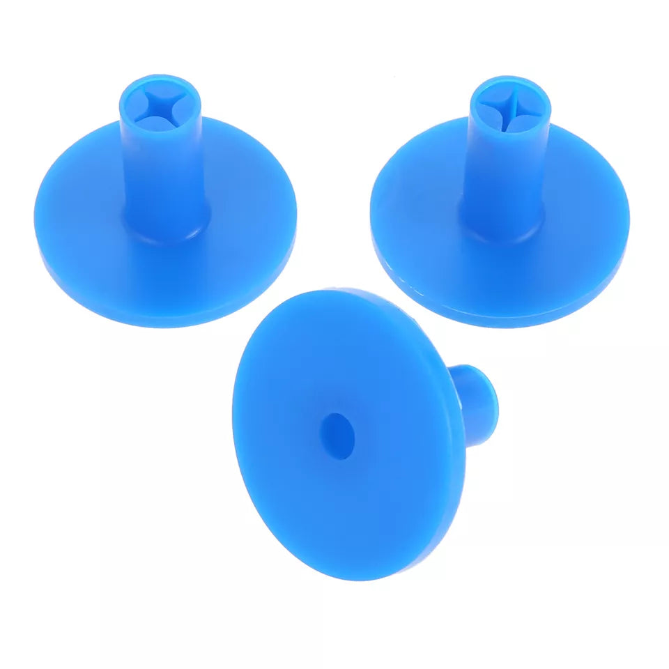 GolfBasic Rubber Driving Range Golf Tees - 1/5 Inches (Pack of 3 Pcs)