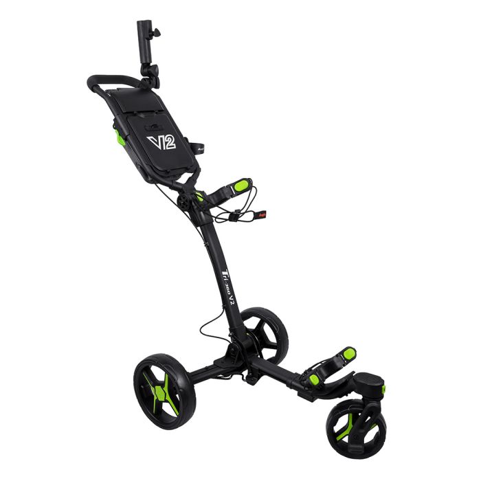 Axglo Tri-360 V2 Three Wheel Ultra Compact Golf Push Cart