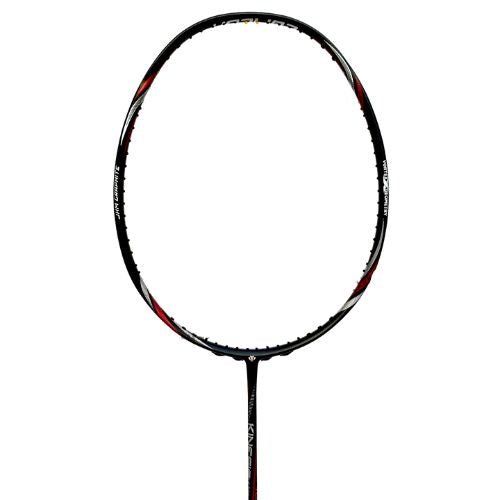 Carlton Kinesis Ultra Tour Unstrung Badminton Racket (Black/Orange)