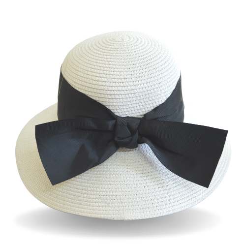 GolfBasic Ladies Bucket Hat With Fancy Bow