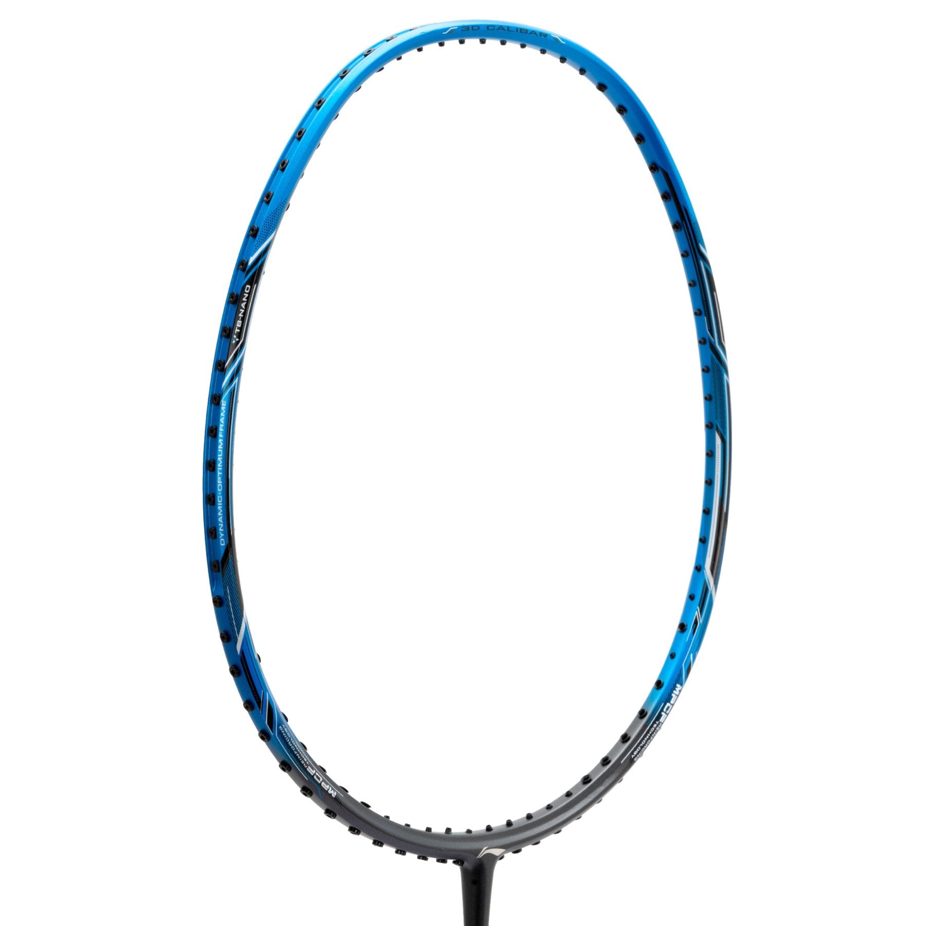 Li-Ning 3D Caliber X Combat UnStrung Badminton Racket (Charcoal/Blue)