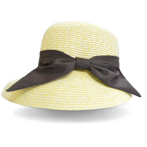 GolfBasic Ladies Bucket Hat With Bow