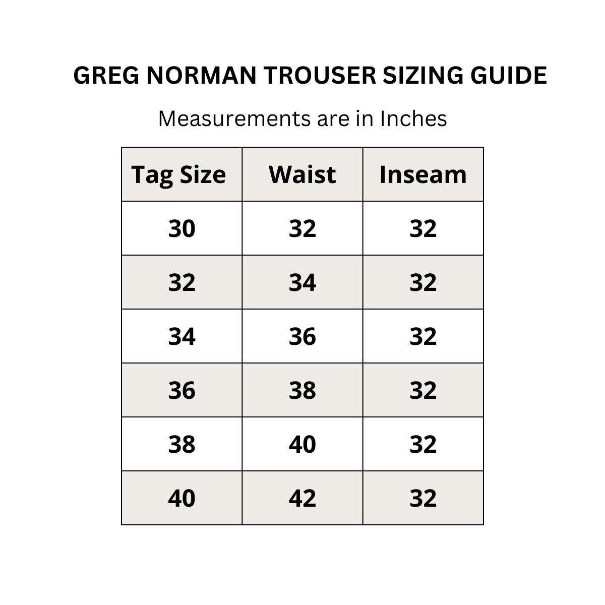 Greg Norman Play Dry Heather Collection Golf Trousers (US Size)