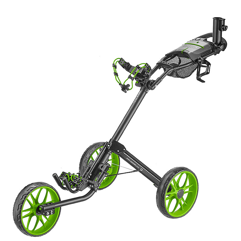CaddyTek Caddylite 15.3 V2 - Deluxe Quad-Fold Golf Push Cart