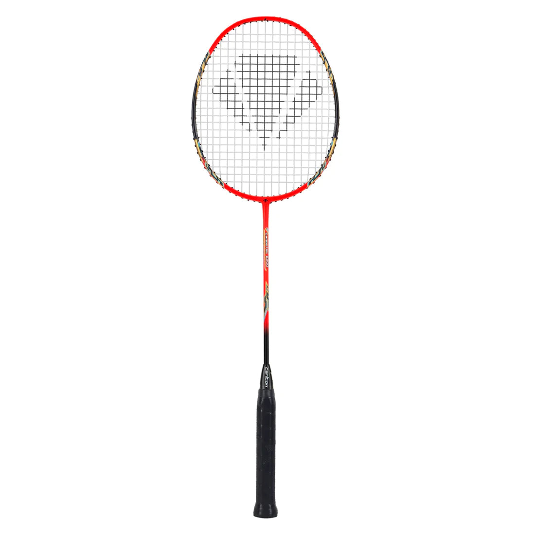 Carlton Carbotec 6200 Strung Badminton Racket Red Black