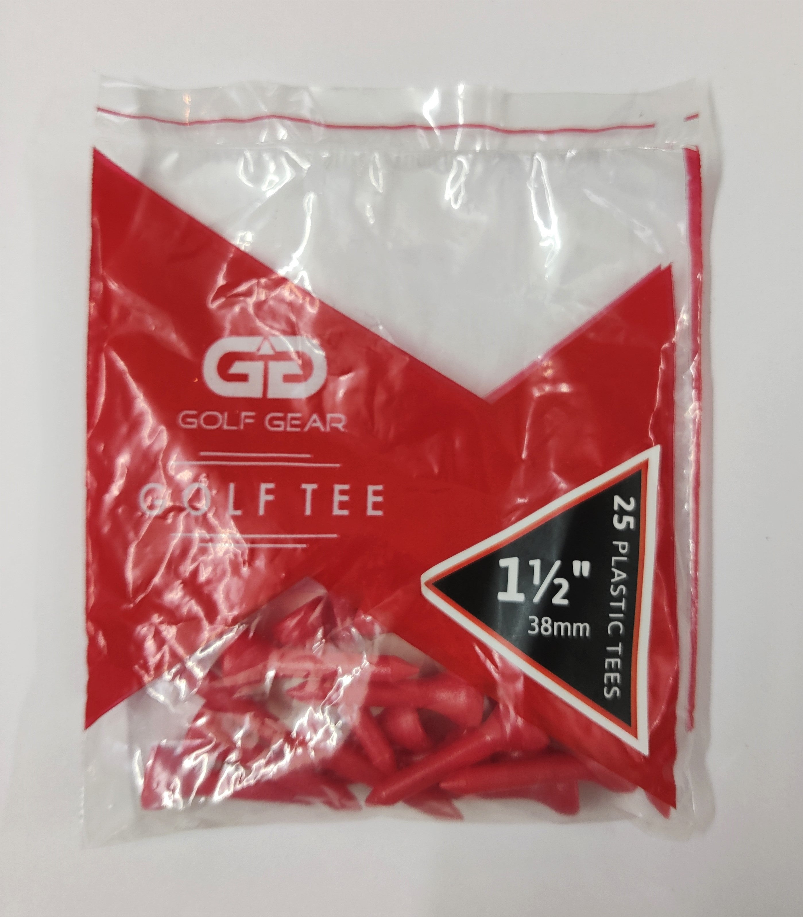 Golf Gear Plastic Golf Tees (3 Sizes)