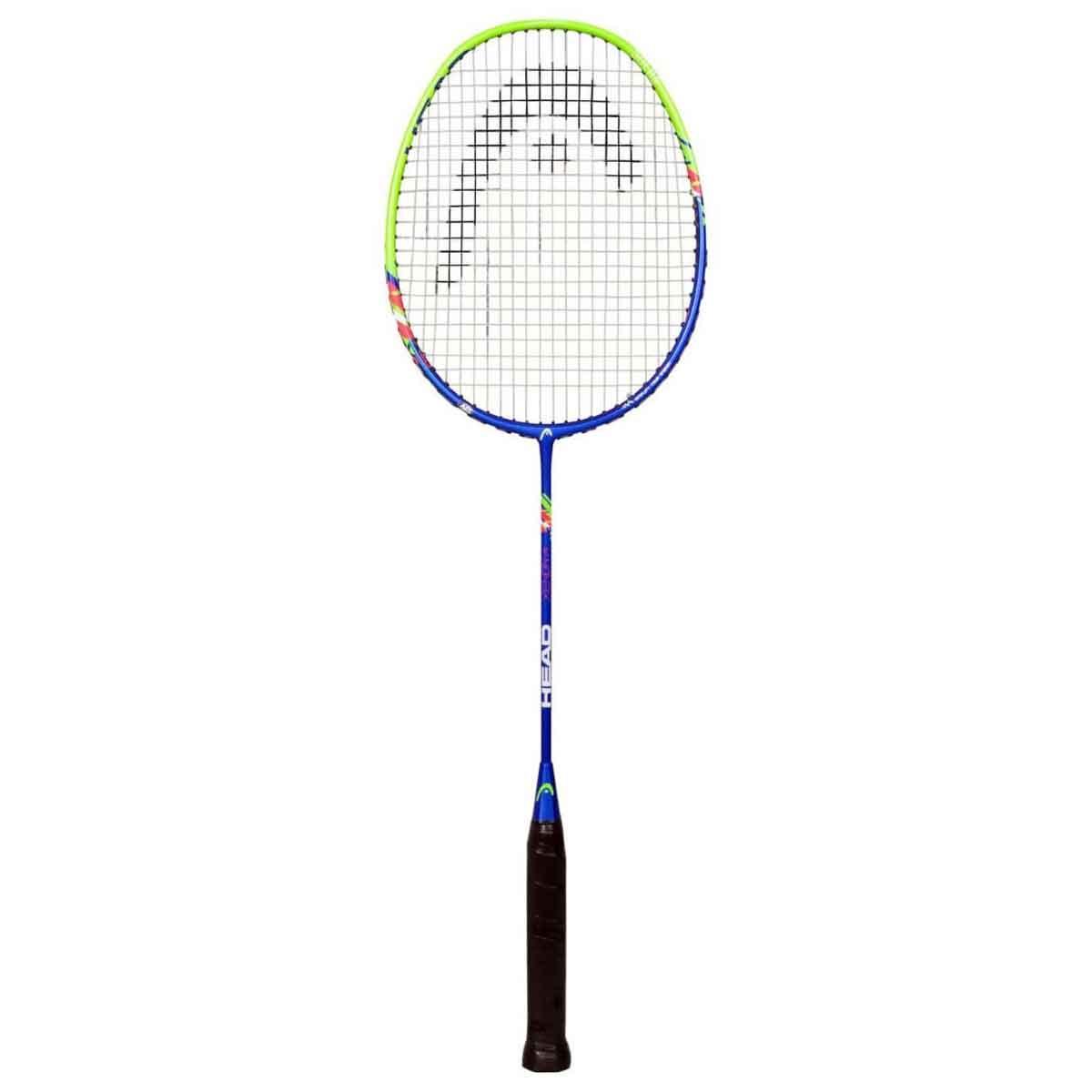 Head Xenon Lite Unstrung Badminton Racquet (Blue/Lime)