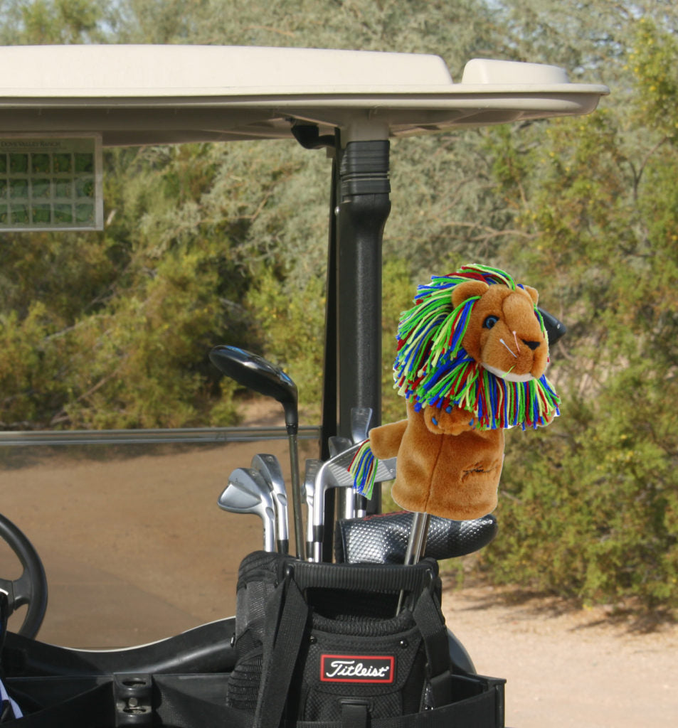 Daphne's Wood Cover -John Daly Lion