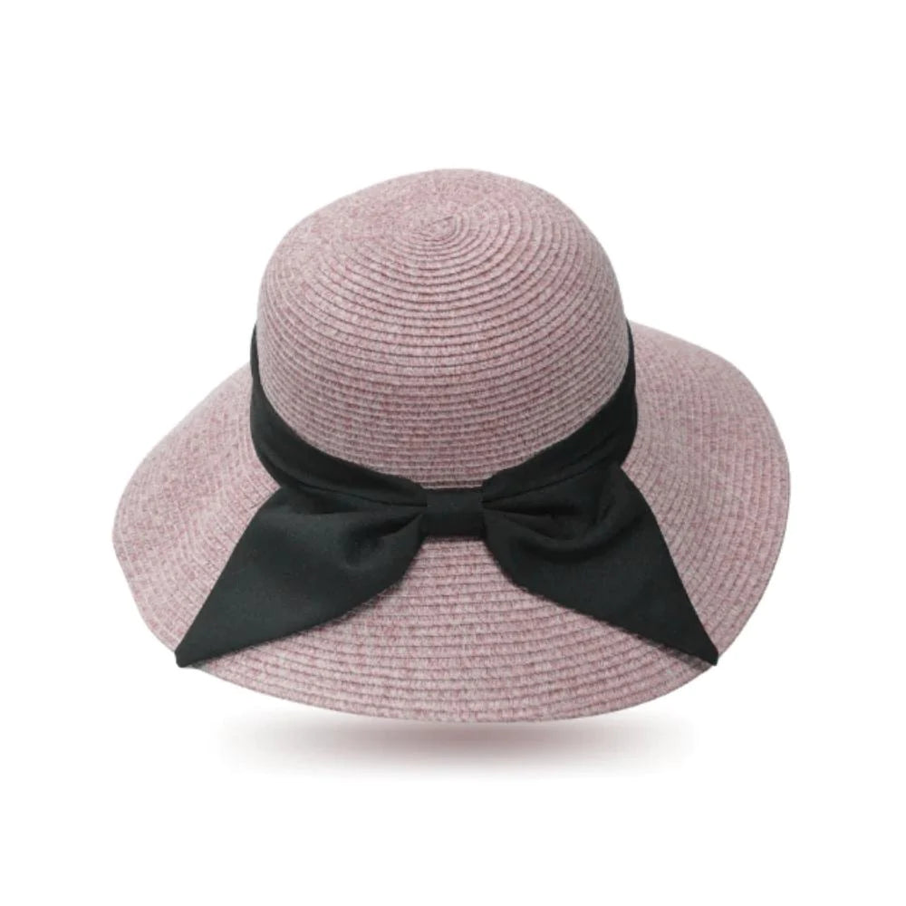 GolfBasic Ladies Bucket Hat With Bow