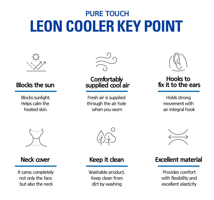 Leon UV Protected Neck Cooler for Men & Women