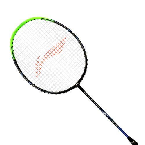 Li-Ning G-Force 3500 Superlite Strung Badminton Racquet (Black/Green)