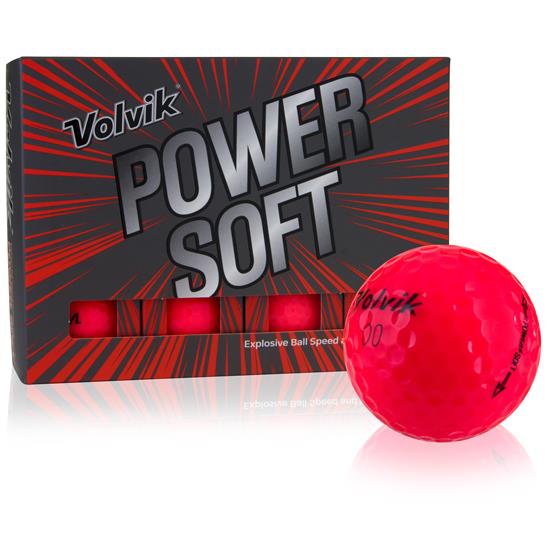 Volvik Power Soft Coloured Golf Balls