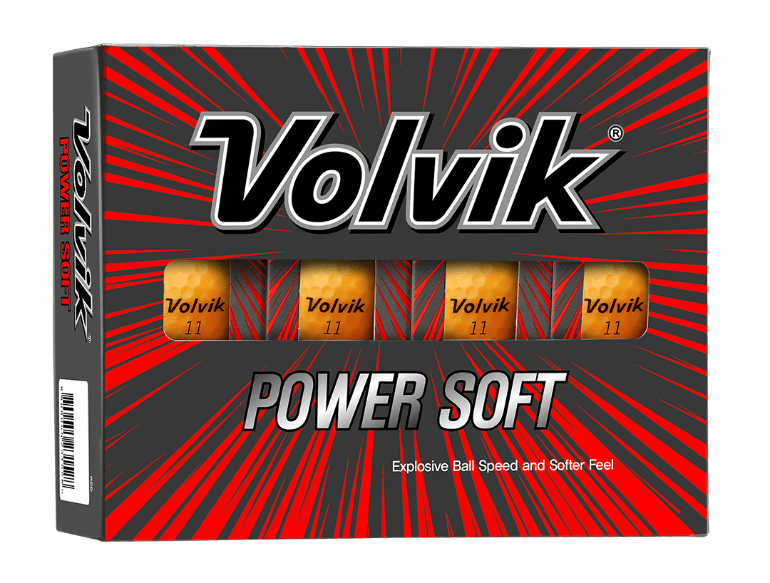 Volvik Power Soft Coloured Golf Balls